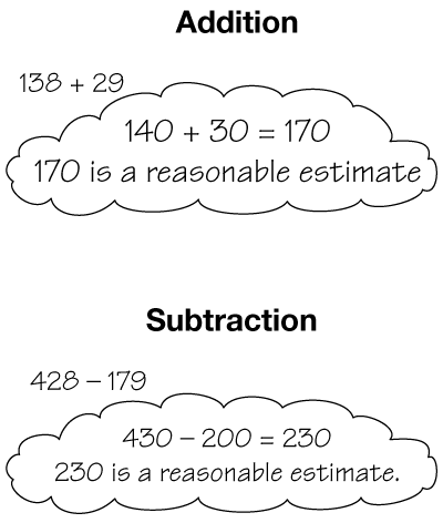 examples of friendly numbers in addition and subtraction problems