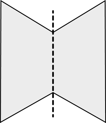 polygon showing symmetry