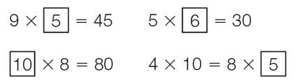 examples of true number sentences